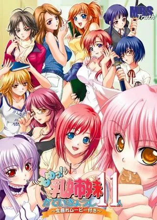 もめっ!乳姉妹かていきょうし11人~生揺れムービー付き~ 封面