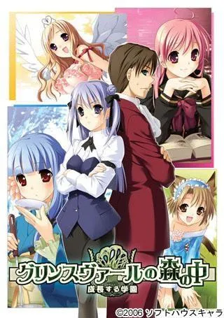 グリンスヴァールの森の中~成長する学園~ 封面
