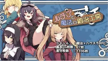 ルチアと魔法の鍛冶工房 封面