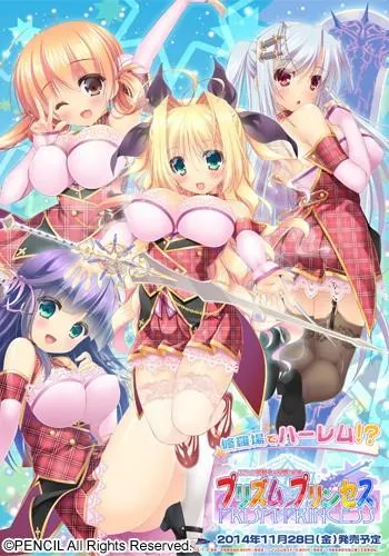 プリズム・プリンセス ～ふたりの姫騎士と股間の紋章～ 封面