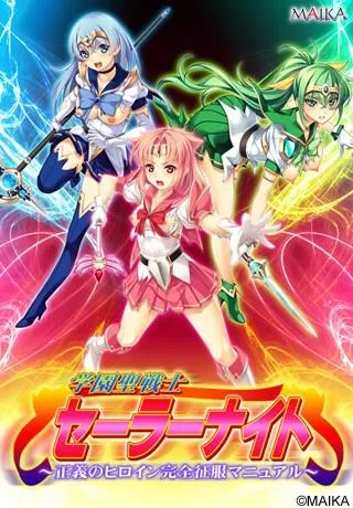 学園聖戦士セーラーナイト ~正義のヒロイン完全征服マニュアル~ 封面