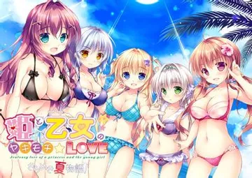 姫と乙女のヤキモチLOVE -きらめき夏物語！- 封面