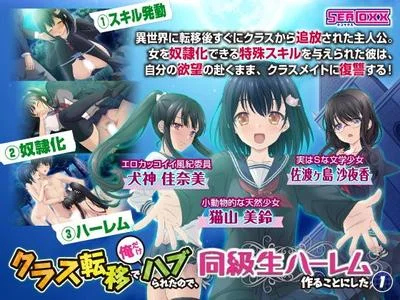 クラス転移で俺だけハブられたので、同級生ハーレム作ることにした 1 封面