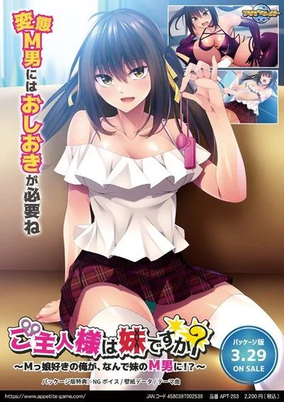 ご主人様は妹ですか? ~Mっ娘好きの俺が、なんで妹のM男に!?~ 封面